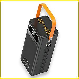 Павербанк-Гігант 60000mAh "Повна Автономність" + Потужний LED-Прожектор (22.5 Вт)