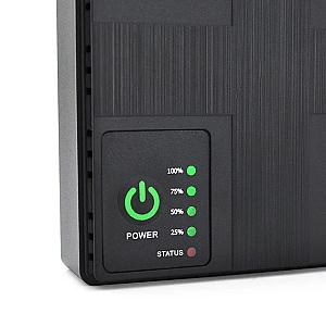 Джерело безперебійного живлення DC UPS для роутера, ONU, камер – 5V/9V/12V, багатофункціональний