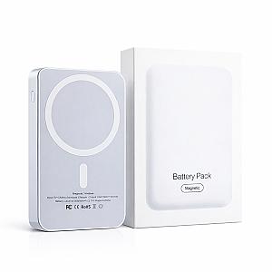Магнітний павербанк Magnetic  20000 mAh з бездротовою зарядкою  (MagSafe сумісний)