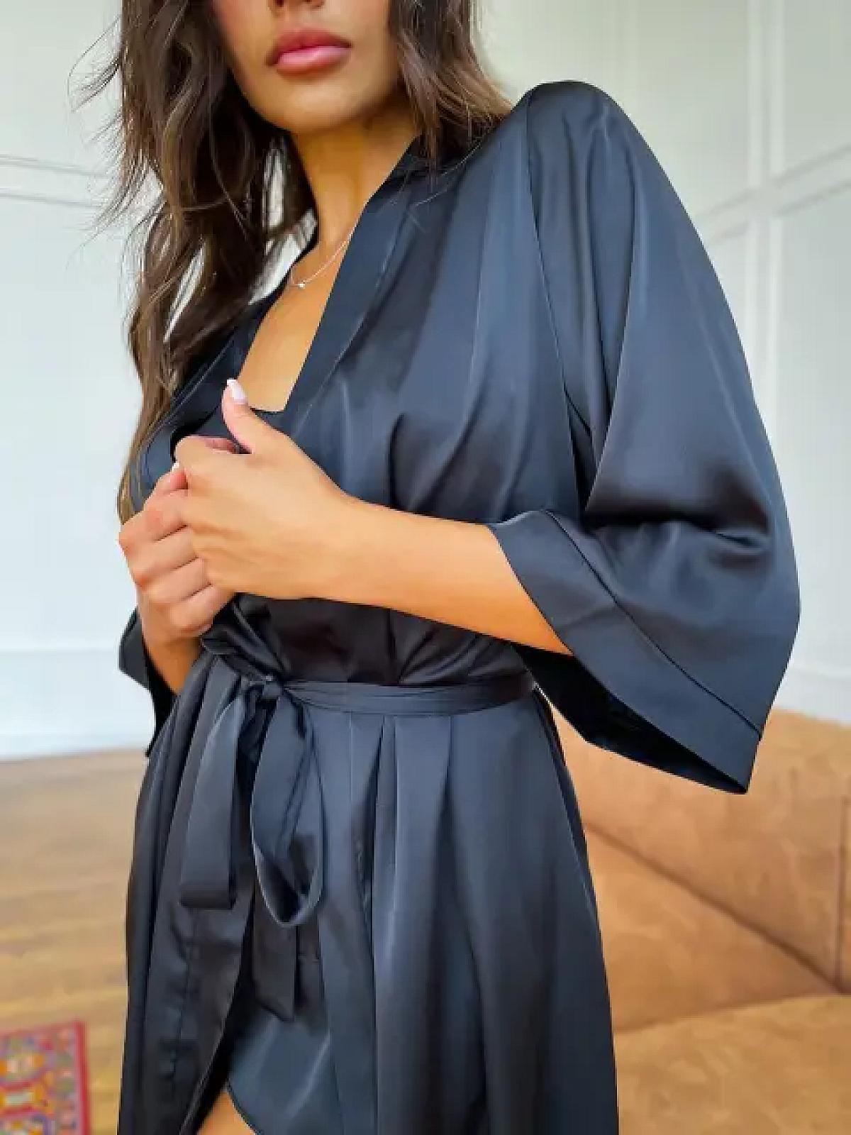 Шовковий люкс 3 в 1 чорний