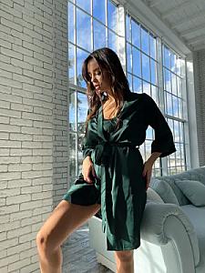 Шовковий люкс 3 в 1 смарагд