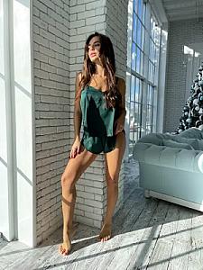 Шовковий люкс 3 в 1 смарагд