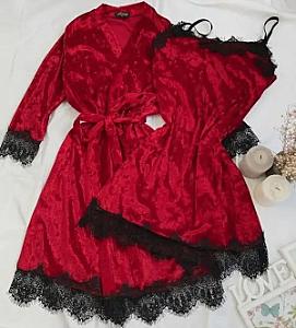 Мармуровий люкс 2 в 1 червоний