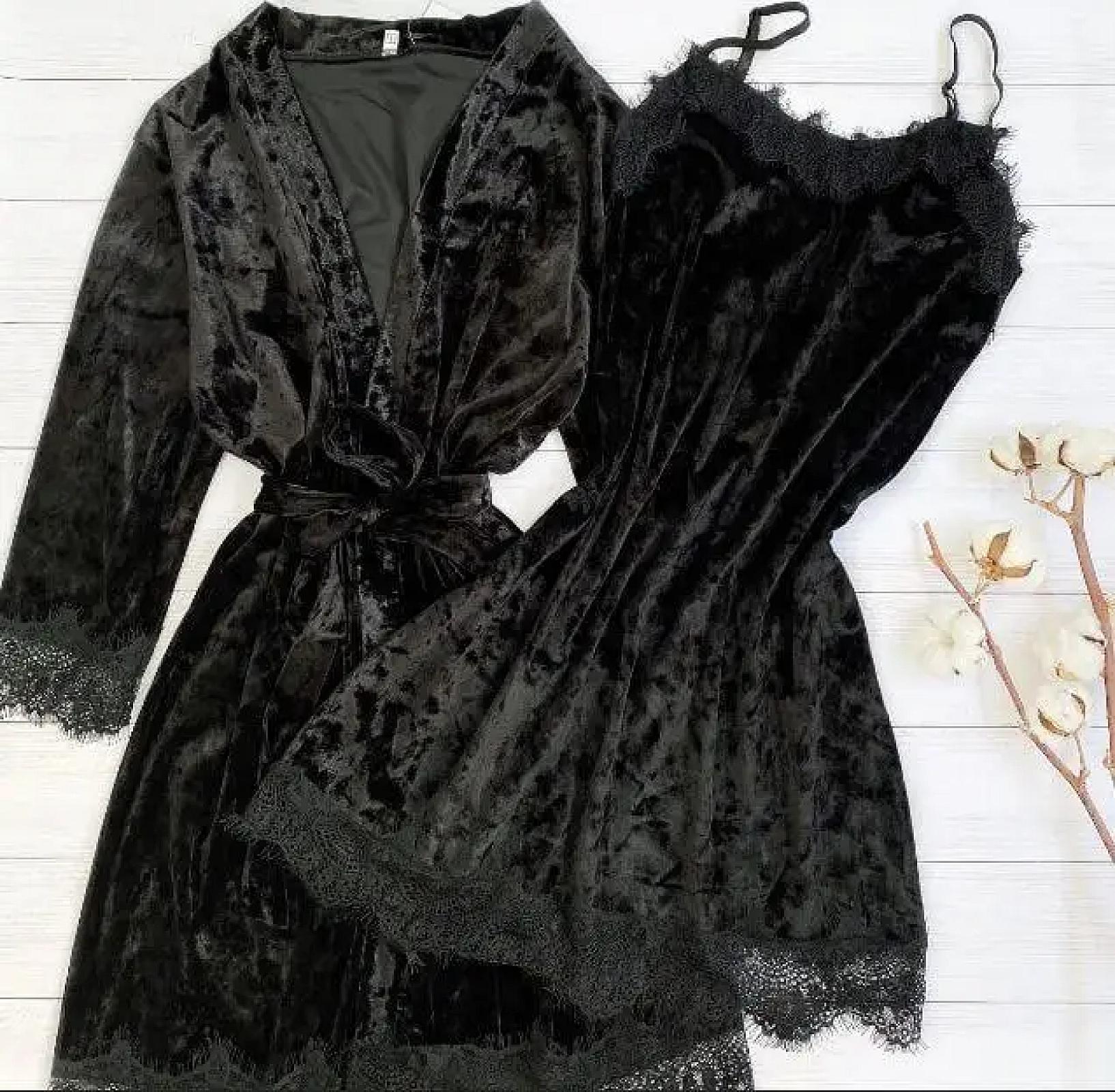 Мармуровий люкс 2 в 1 чорний