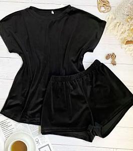 Плюш люкс 2 в 1 чорний