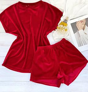 Плюш люкс 2 в 1 червоний