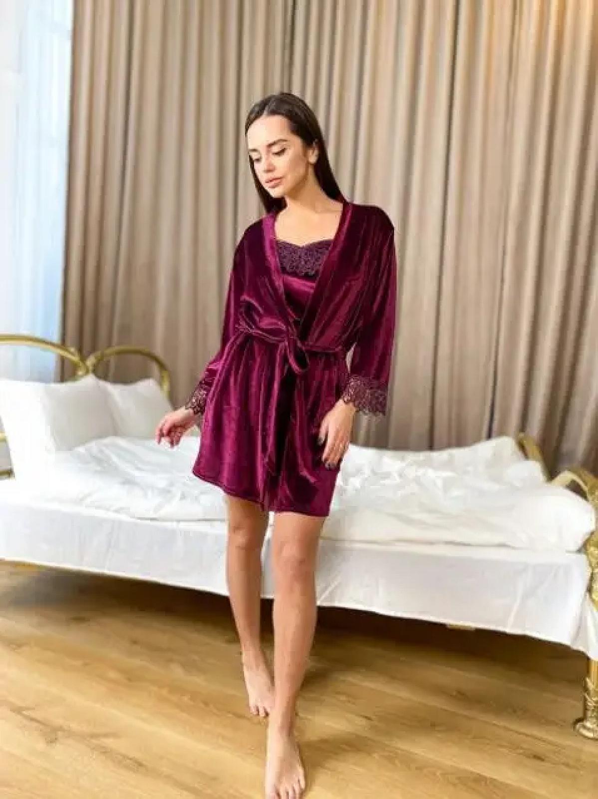 Велюровий люкс 4 в 1 слива