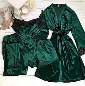 Велюровий люкс 4 в 1 смарагд