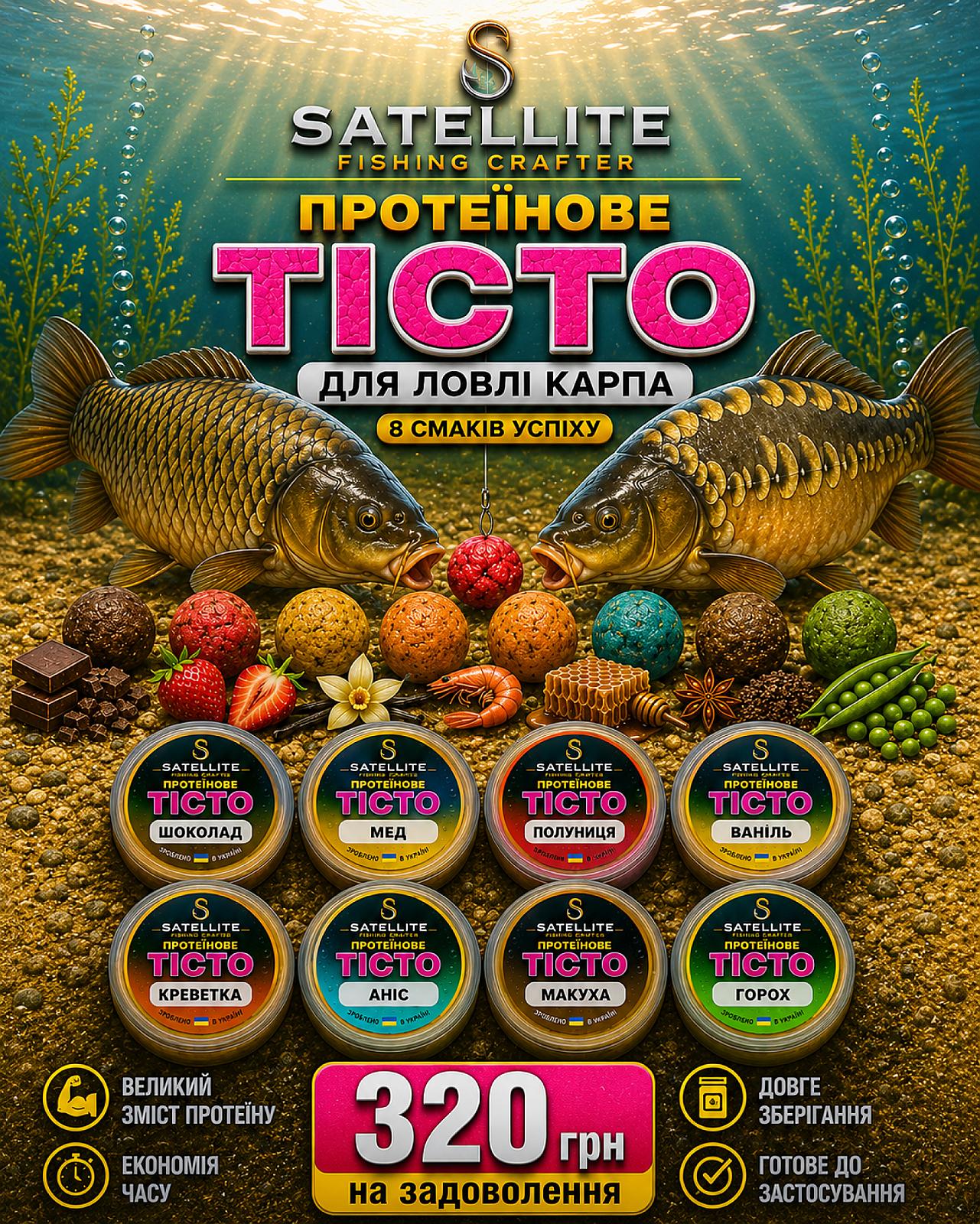 ТІСТО ДЛЯ КАРПА
