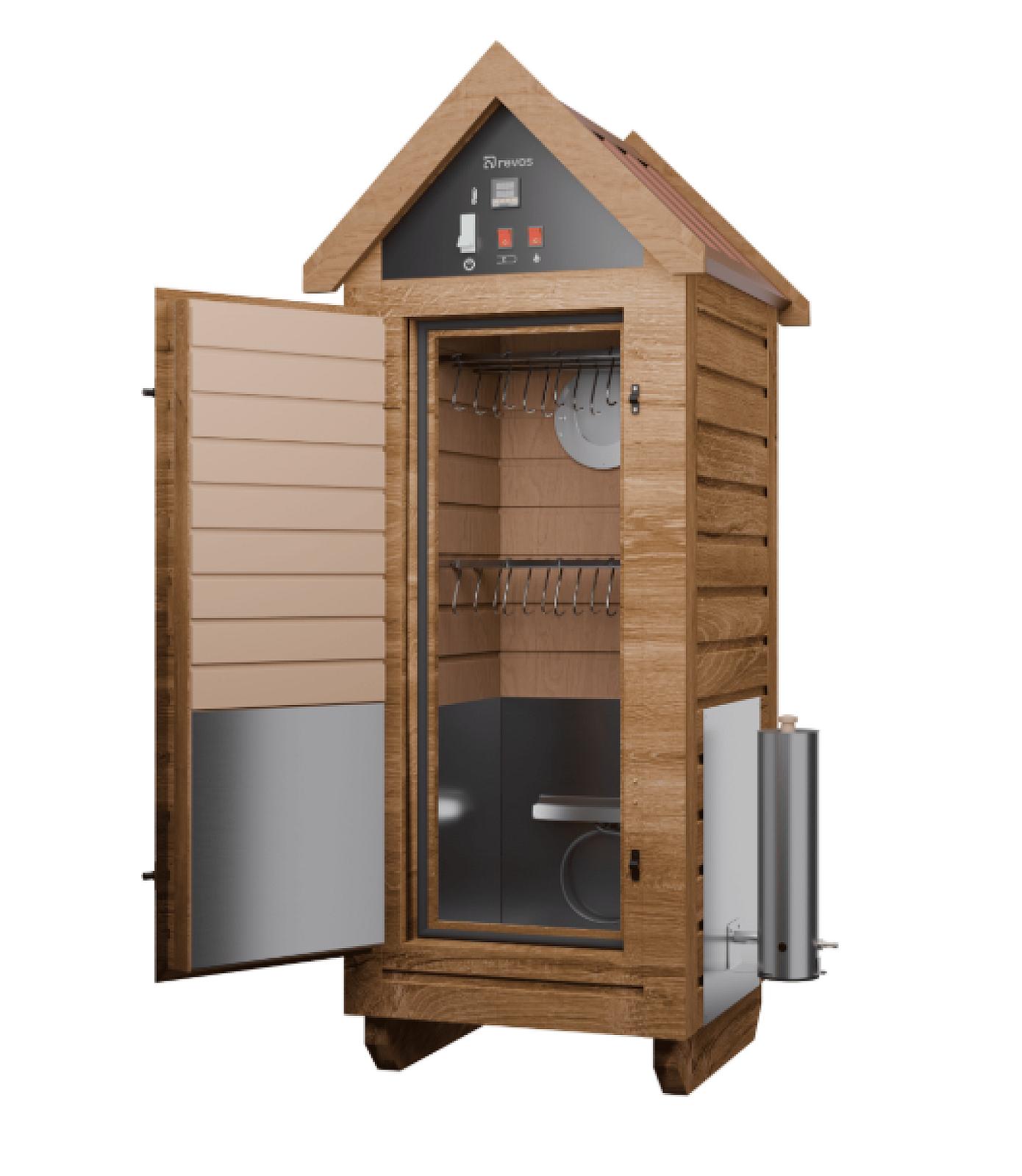 Електричні дерев'яні коптильні