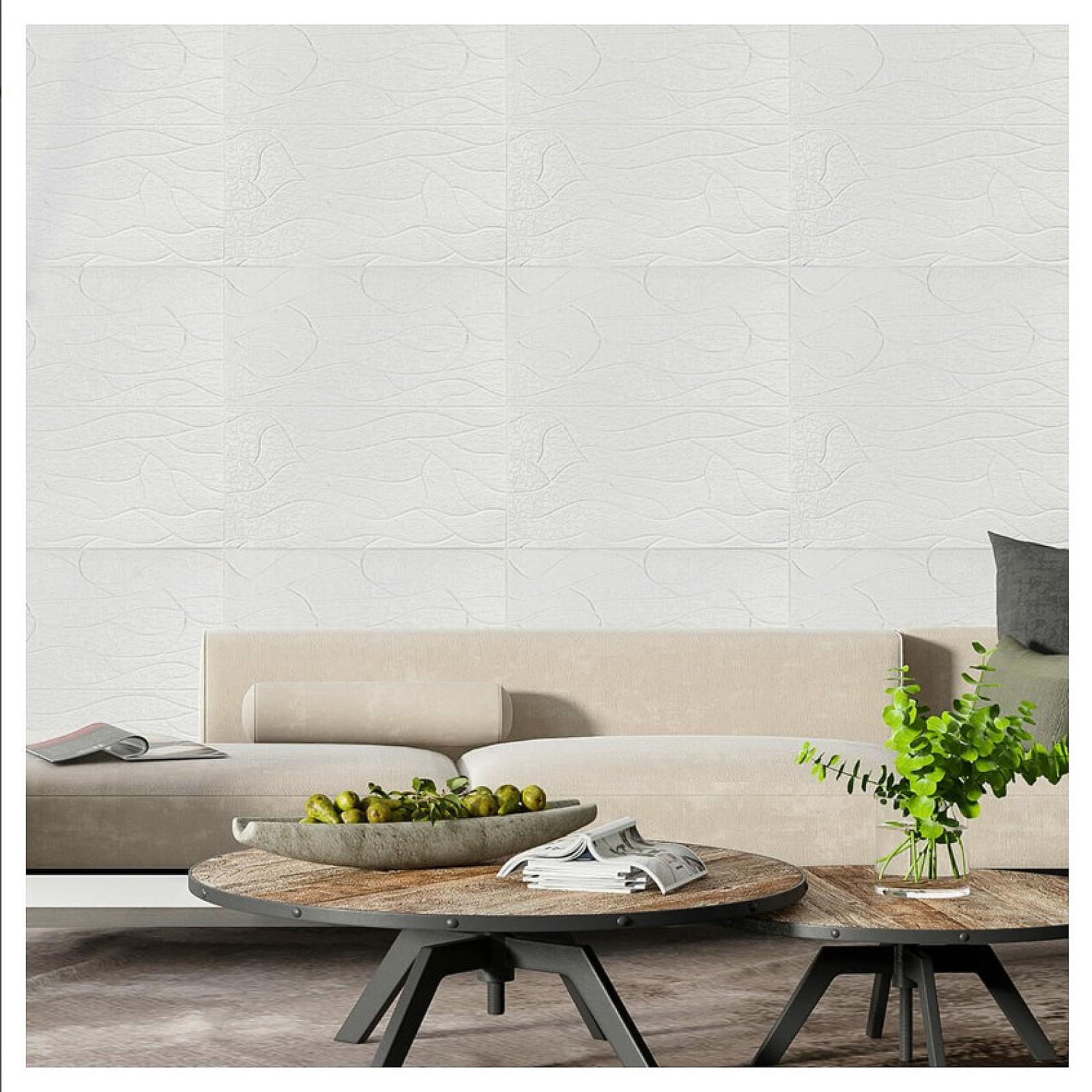 Панель 3D 700х700х6мм Білий