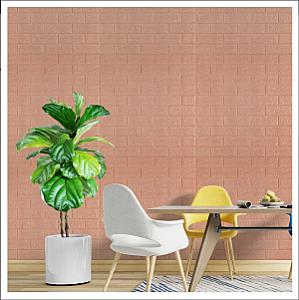 3D панель самоклеюча 700x770x3мм цегла Пудра