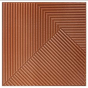 Самоклеюча декоративна 3D панель 500х500х5мм Коричневий