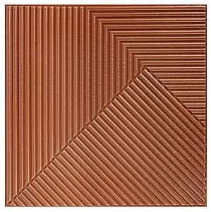 Самоклеюча декоративна 3D панель 500х500х5мм Коричневий