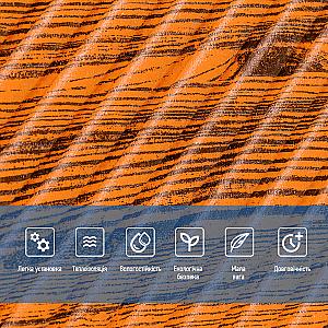 Панель стінова 3D 500х500х5мм Бамбук Дерево