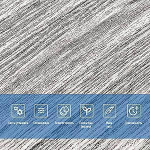 Самоклеюча декоративна 3D панель 700х700х5мм Білий Бамбук