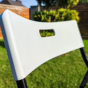 Складний стілець 46х42,5х86см Білий