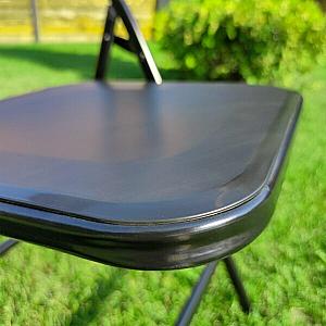 Складний стілець 46х42,5х86см чорний