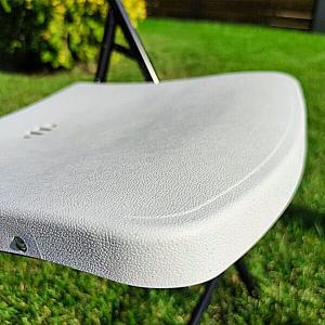 Складний стілець 46х52х79см Білий