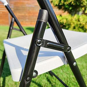 Складний стілець 46х52х79см Білий