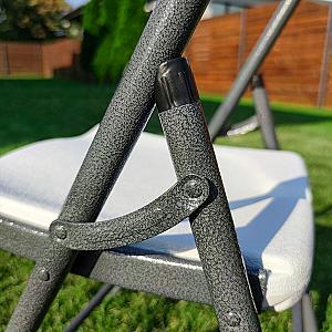 Складний стілець 47,5х59х86,5см Білий (стандартний тип)