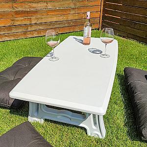 Садовий стіл 122х61х43см