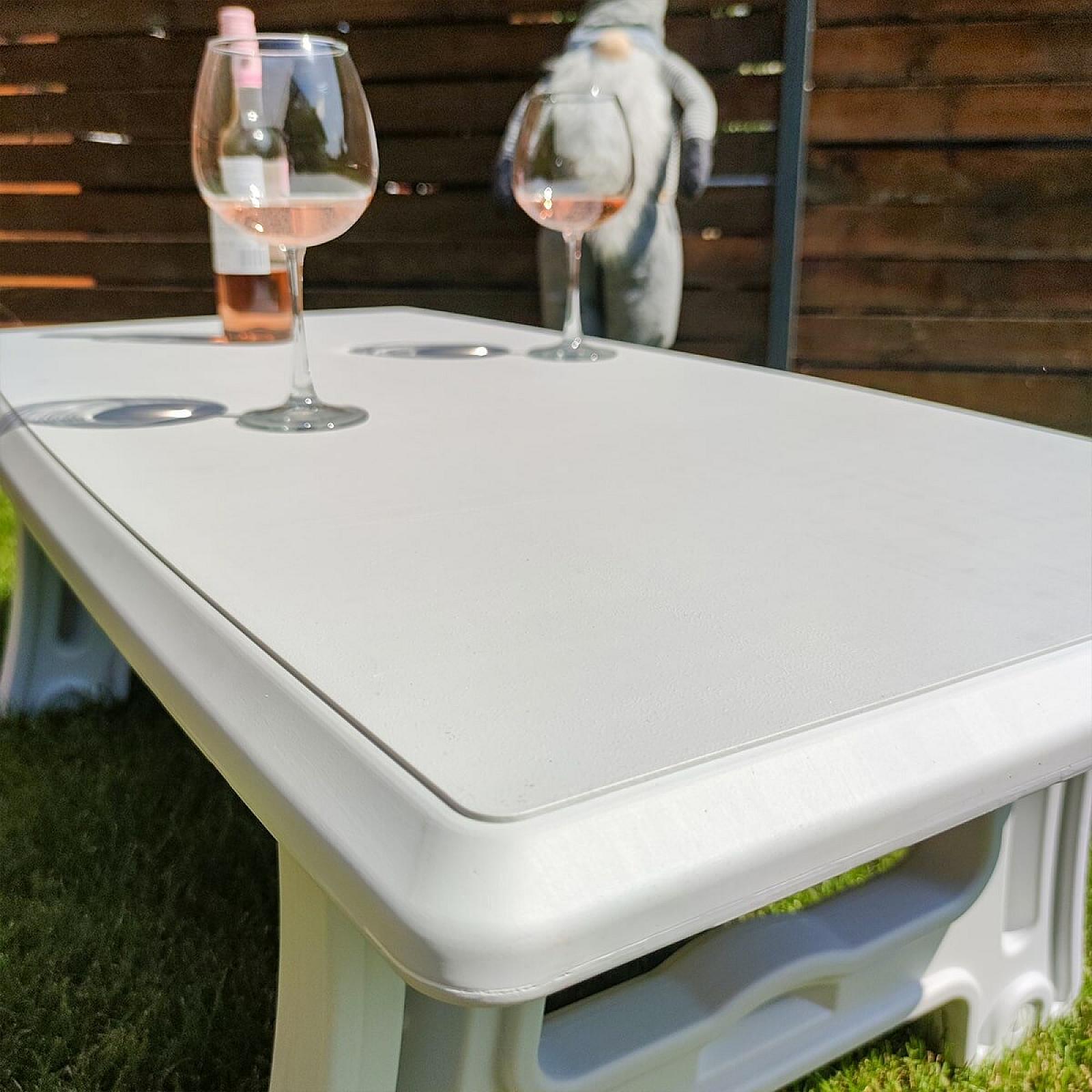 Садовий стіл 122х61х43см