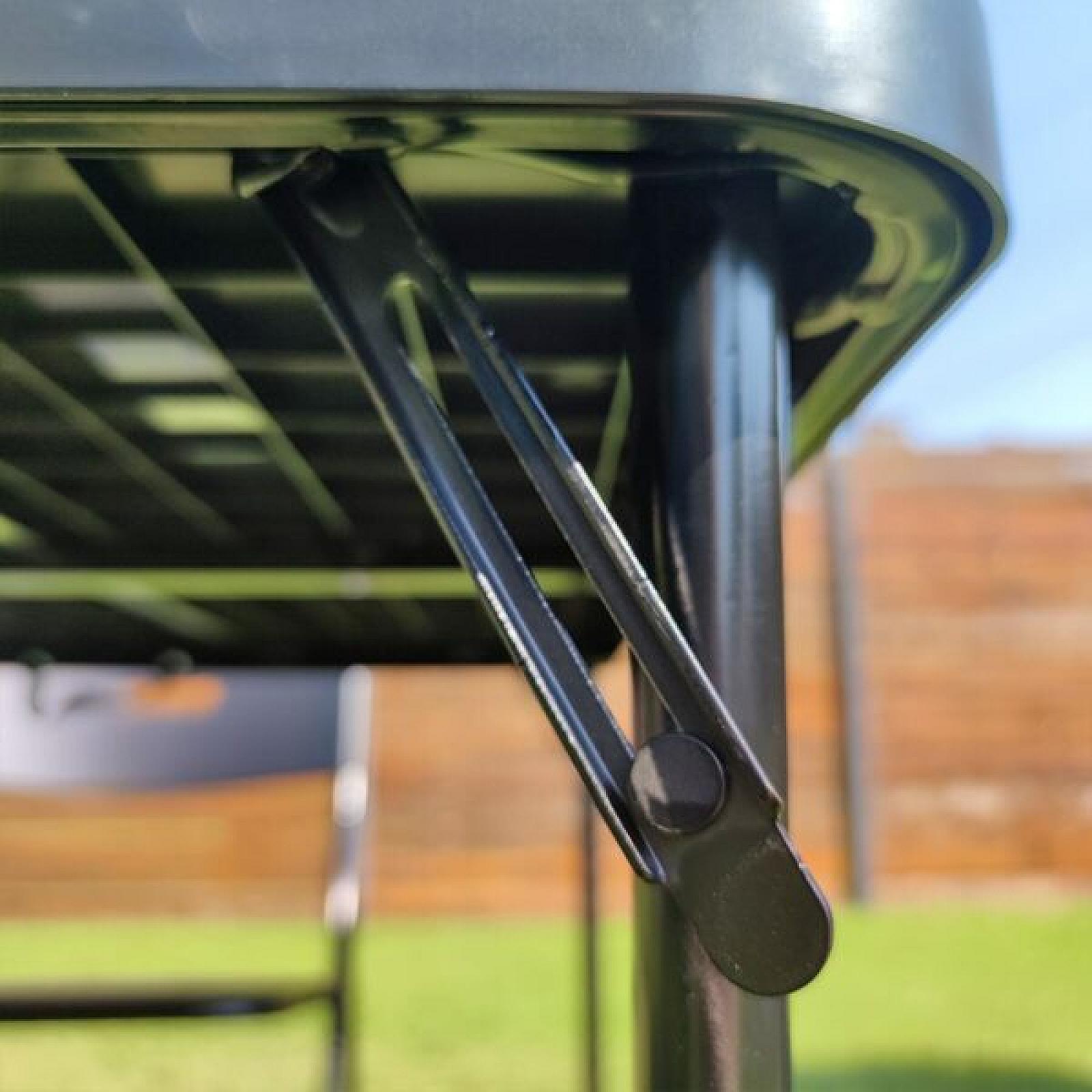 Набір меблів складний (Стіл і 4 стільця), Чорний (з сумкою)