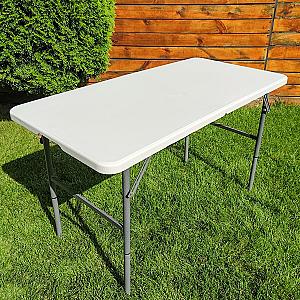 Стіл розкладний 122х61х74см (2 рівні регулювання по висоті)