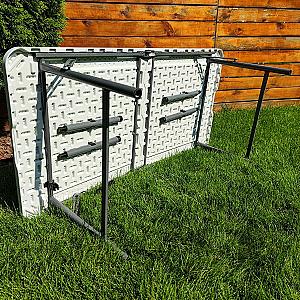 Стіл розкладний 122х61х74см (2 рівні регулювання по висоті)