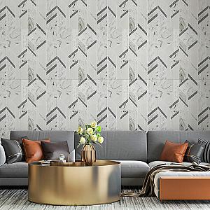 Панель стінова 3D 680х680х4мм Абстракція сіра