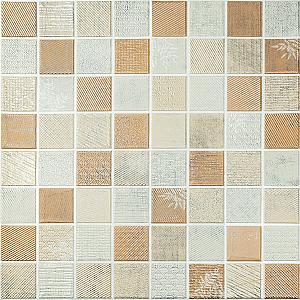 Панель стінова 3D 700х700х4мм Мозаїка бежева