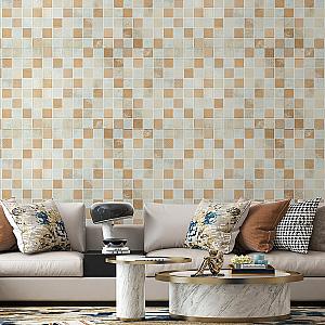 Панель стінова 3D 700х700х4мм Мозаїка бежева