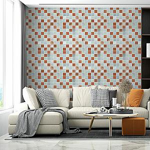 Панель стінова 3D 700х700х4мм Мозаїка коричнева