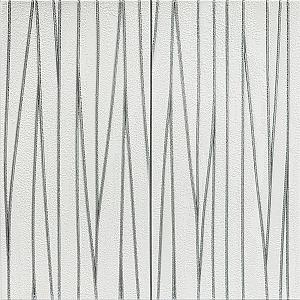 Самоклеюча 3D панель 700х700х5мм Срібні стрічки (441)