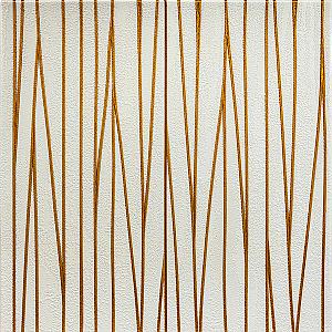 Самоклеюча 3D панель 700х700х5мм Золотi стрічки (440)