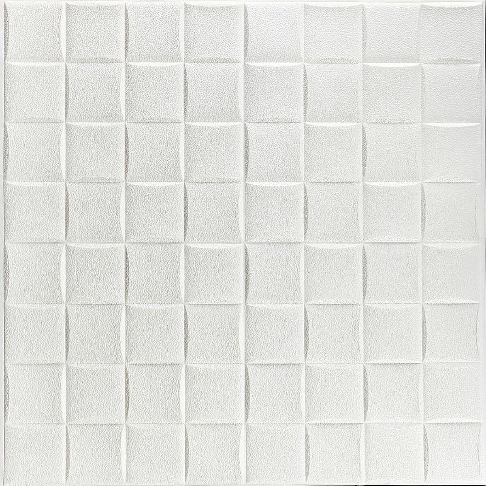 Самоклеюча декоративна 3D панель 700x700x5мм Плетіння (176)