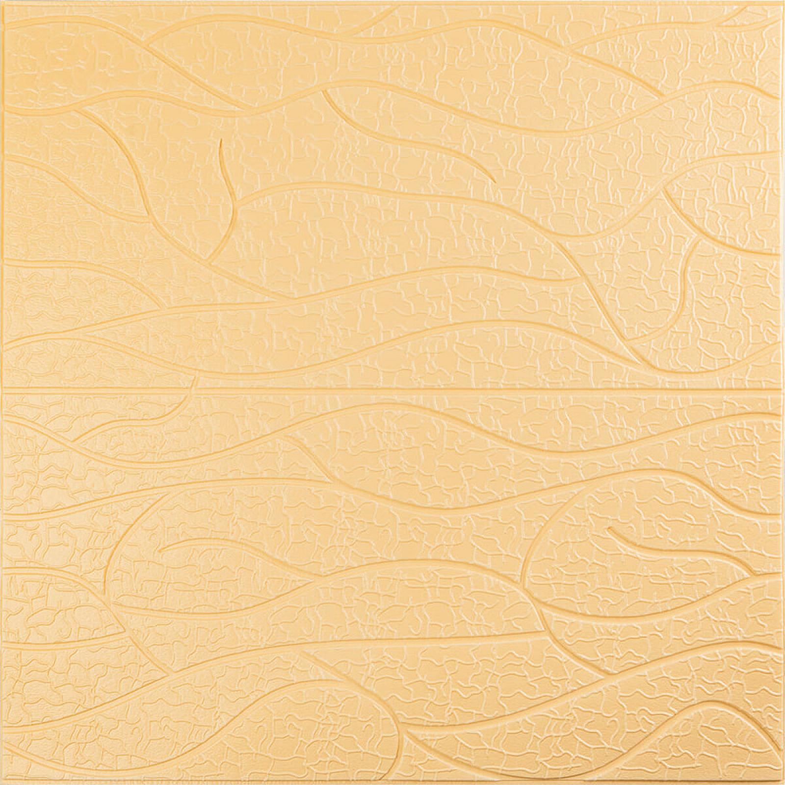 Панель 3D 700х700х6мм Бежева