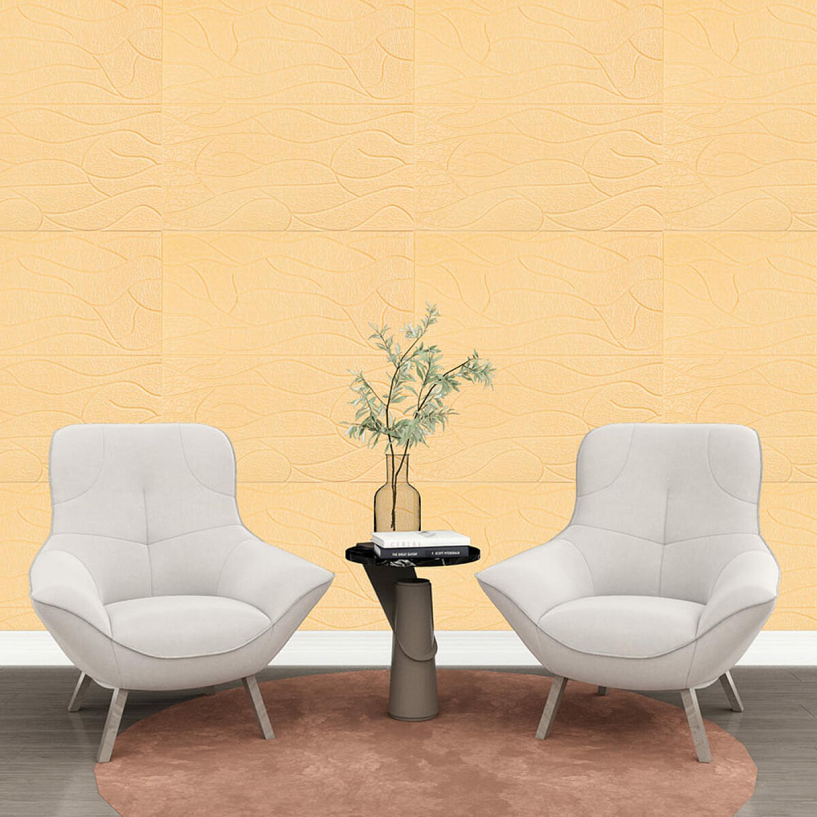 Панель 3D 700х700х6мм Бежева