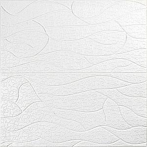 Панель 3D 700х700х6мм Біла