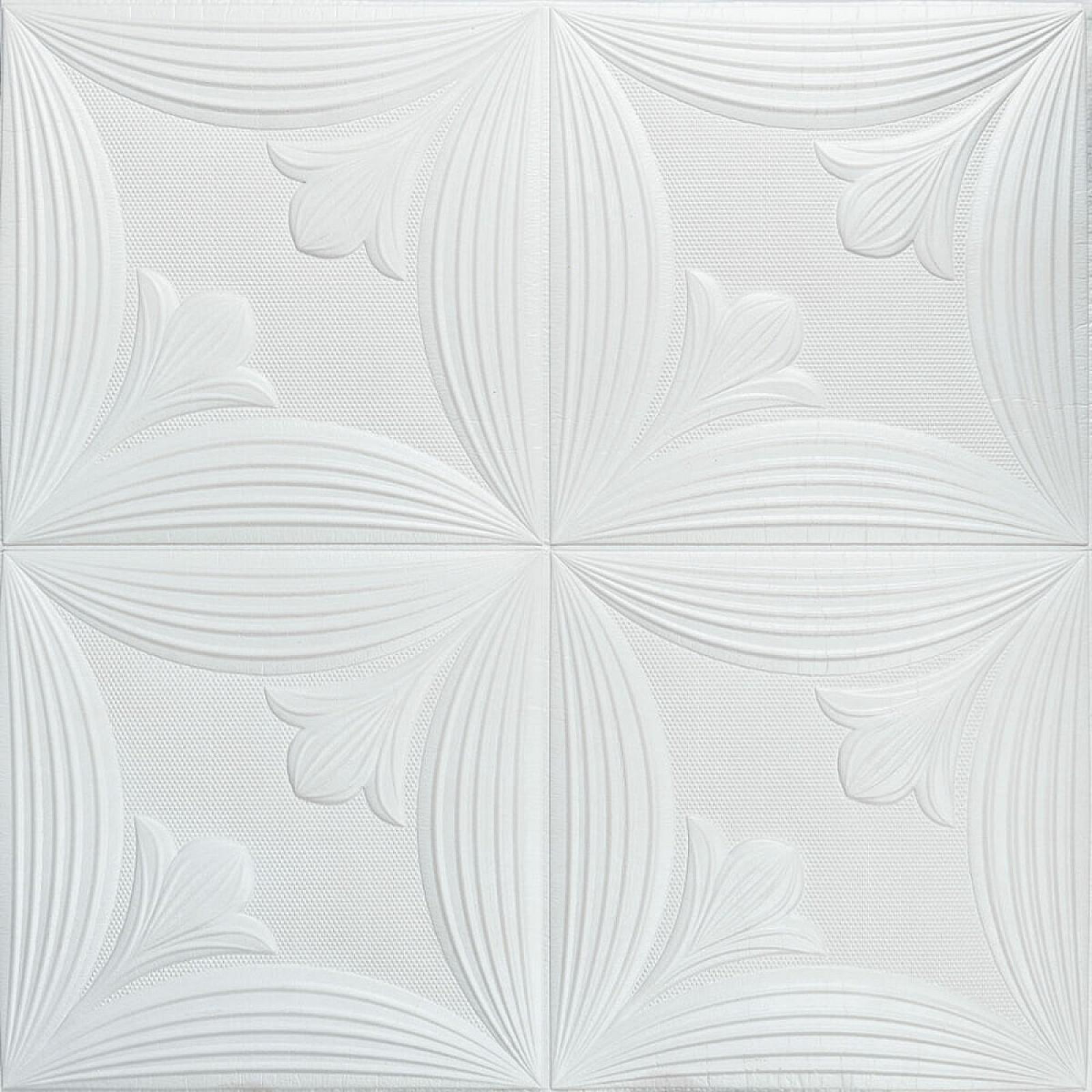 Панель біла 3D 700х700х6мм