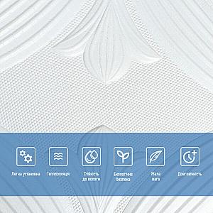 Панель біла 3D 700х700х6мм