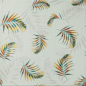 Панель стінова 3D 680х670х4мм Папороть на бежевому фоні (D)