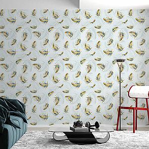 Панель стінова 3D 680х670х4мм Папороть на білому фоні (D)