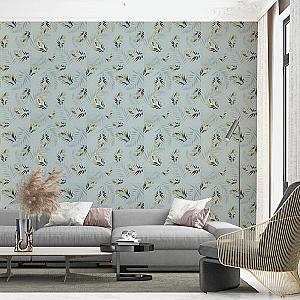 Панель стінова 3D 680х670х4мм Папороть на сірому фоні (D)