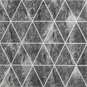 Панель стінова 3D 700х700х4мм Ромби сірі вінтаж