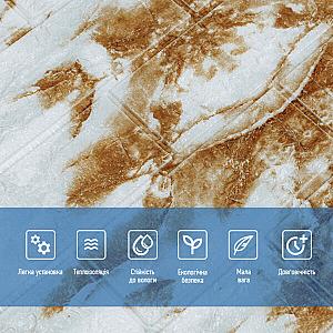 Панель стінова 3D 700х770х4мм Онікс (цегла)