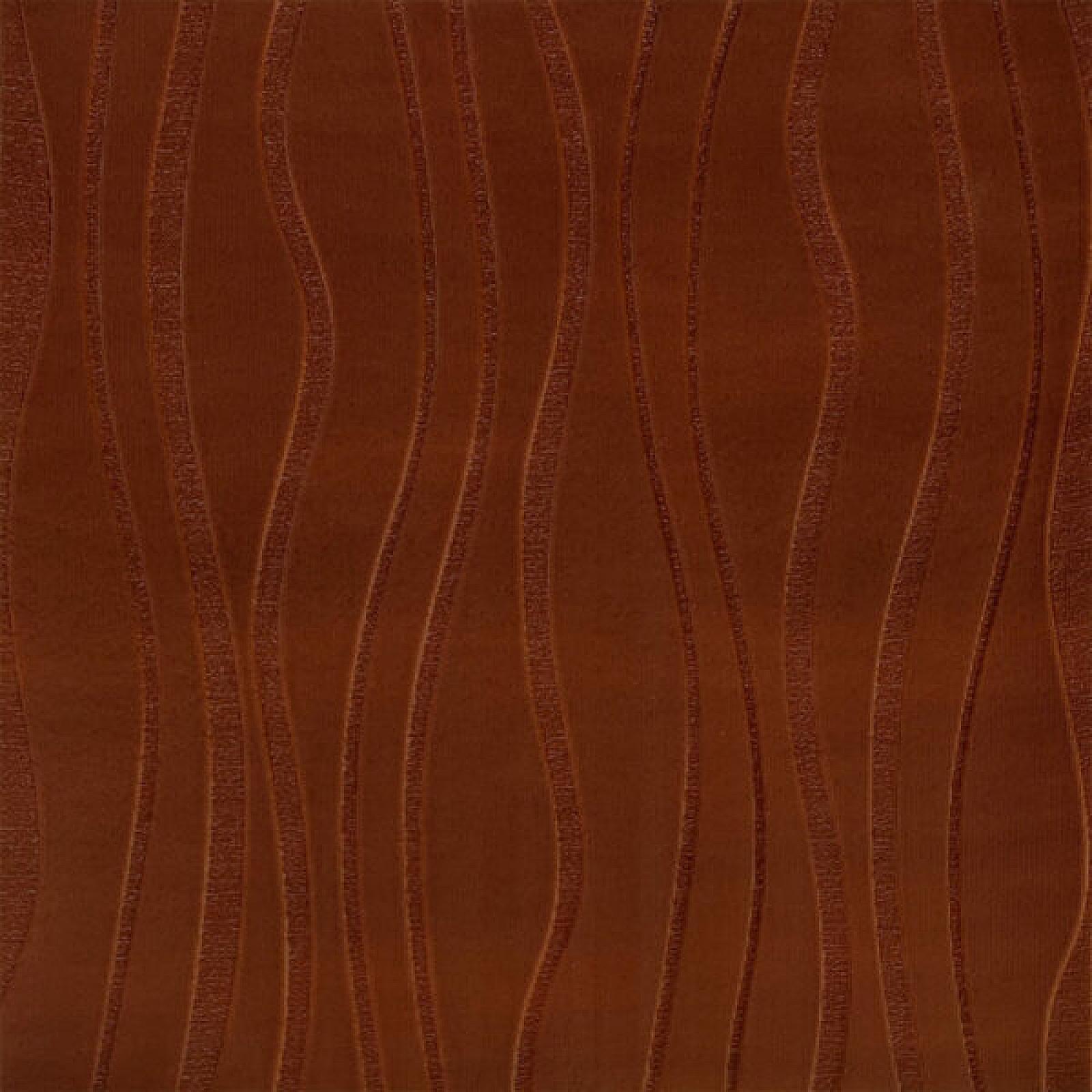 Самоклеюча декоративна стельово-стінова 3D панель 600х600х5мм Коричневі хвилі