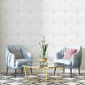 Самоклеюча декоративна стельово-стінова 3D панель 700x700x4.5мм Плитка (164)