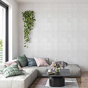 Панель 3D декоративна самоклеюча стіново-стельова 700x700x5мм (185)